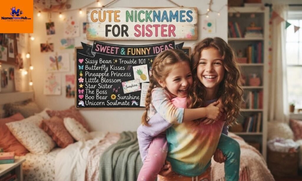 How Cute Nicknames for Sister Deepen Your Bond