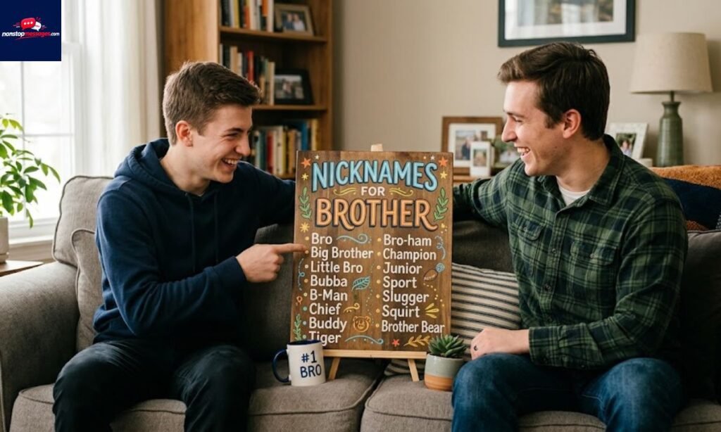 50 Cute Nicknames for Brother