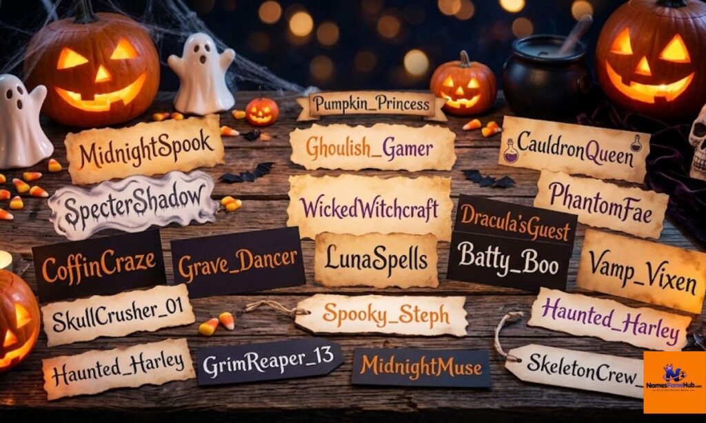 Spooky Halloween Usernames