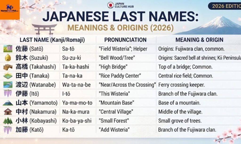 Quick Checklist Before Choosing a Japanese Last Name
