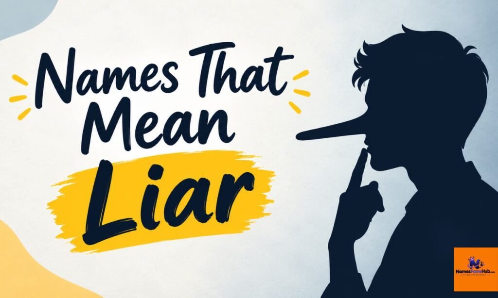 Names That Mean Liar (Girl)