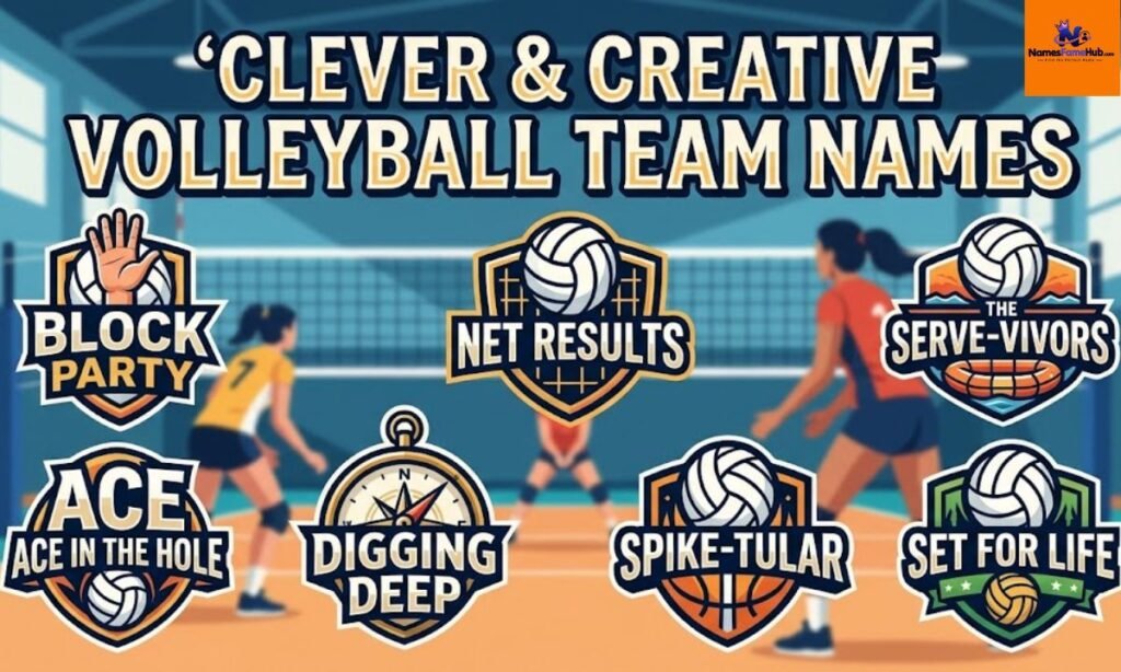 What Makes a Volleyball Team Name Clever?