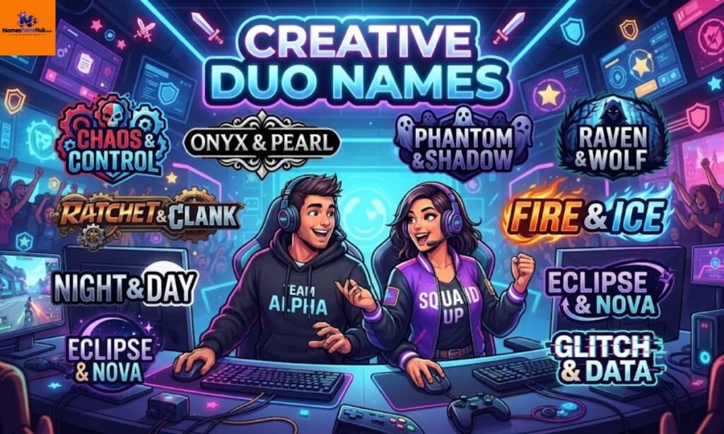 Funny Duo Names for Best Friends
