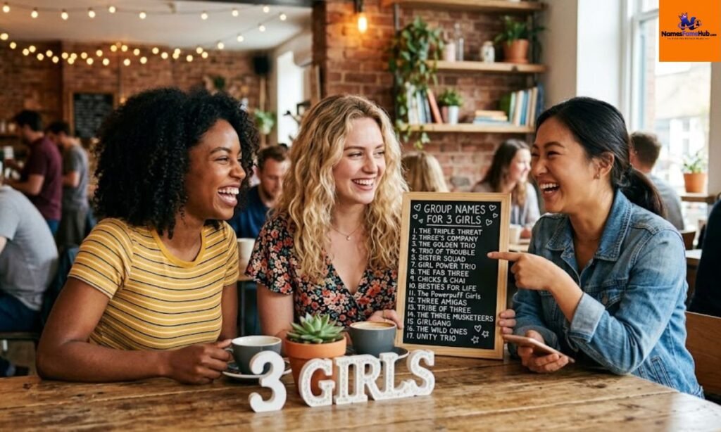 Stylish Group Names for 3 Girls
