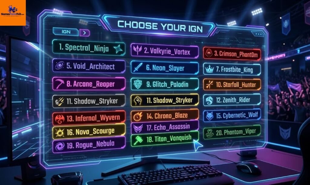 How to Choose the Best IGN Name