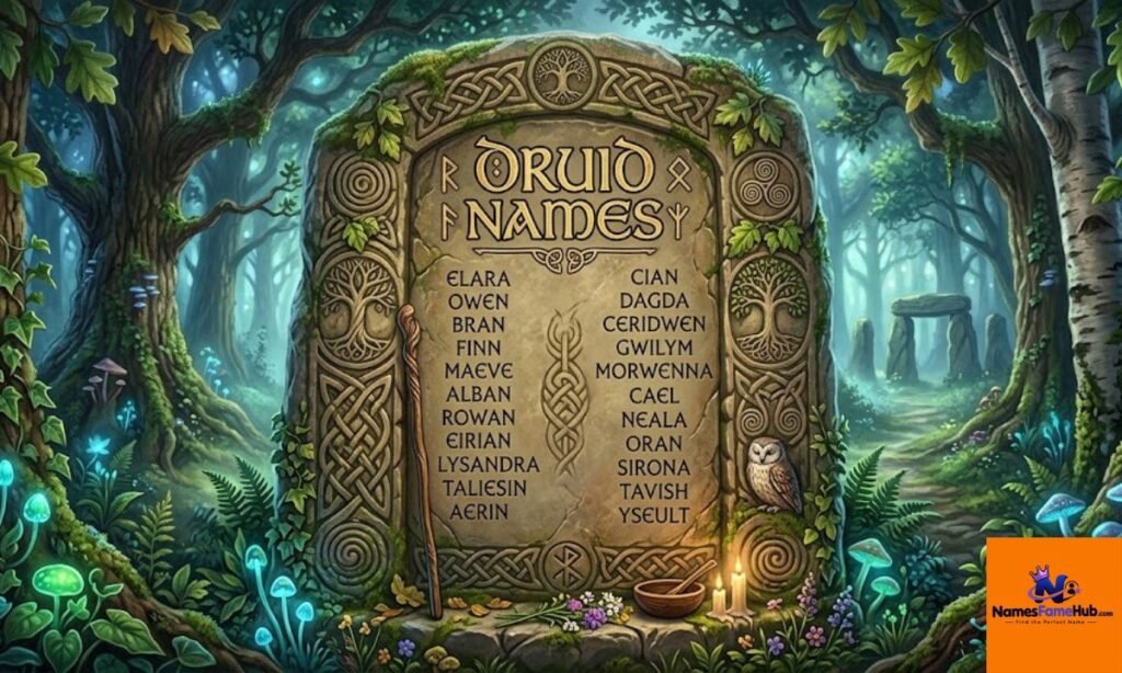 Female Druid Names