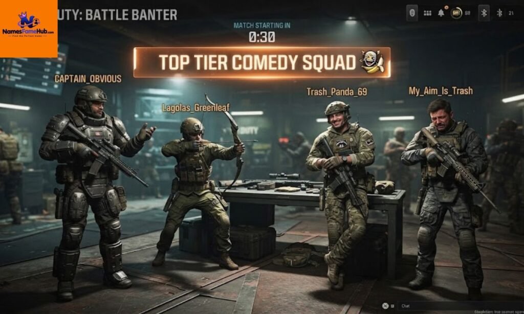 What Makes a COD Name Actually Funny?