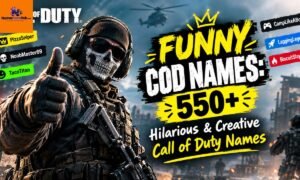Funny COD Names: 550+ Hilarious & Creative Call of Duty Names